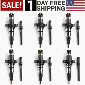 36598 Vehiculos 6x Diesel Fuel Injector Fit For 2003-2004 Dodge Ram 2500 3500 Cummins Truck 5.9l
