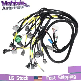 Ech004-hc Vehixia-auto-parts Obd1 D And B-series Tucked Engine Wire Harness For Civic Integra 92-05 B16 B18 D16