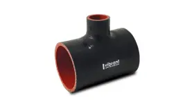 19695 Vibrant Performance Silicone T-hose Coupler Hose Id 2.50in Overall Length 4in Branch
