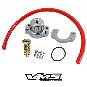 Fpg46057 Vms Racing Honda Acura Adjustable Fpr Fuel Pressure Regulator Riser Gauge Gm