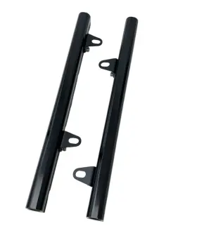 Frls1bk Vms Racing Billet Aluminum High Flow Fuel Rail Kit Black Ls1 Ls6 Chevy Engine