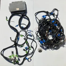 5-243315 Volvo 140 1971 72 73 Engine Bay Wiring Harness Complete Fuel Injection Oem