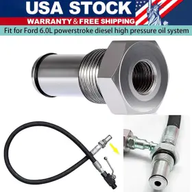 Vt0919 Vt-motor High Pressure Oil Pump Ipr Valve Air Test Fitting Tool For Ford 6.0l Powerstroke
