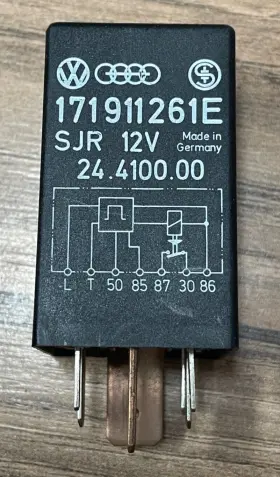 Vw Audi 24.4100.00 Nice Genuine Diesel Glow Plug Relay 171911261e Made In Germany