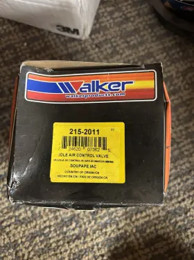215-2001 Walker Products Idle Air Control Valve Fits Multiple Ford/mercury Models 85-95