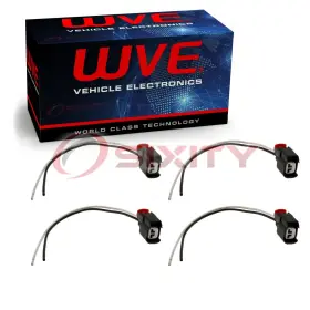 Sx-2r88 Wve 4 Pc Wells Fuel Injector Connectors For 1999-2009 Mercury Mariner Tracer Ae