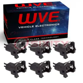 Sx-43dw Wve 6 Pc Wells Fuel Injector Connectors For 1987-2000 Pontiac Bonneville Ai