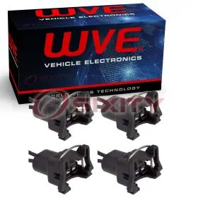 Sx-7h2e Wve 4 Pc Wells Fuel Injector Connectors For 1998-2000 Gmc Sonoma 2.2l L4 Air Wh