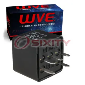 Wve Sx-7x1p Wells Fuel Injection Relay For 2005-2007 Buick Terraza Air Delivery Relays Od