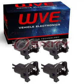 Sx-gb9x Wve 4 Pc Wells Fuel Injector Connectors For 1989-1996 Oldsmobile Achieva Cutlass Ir
