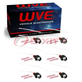 Sx-t6db Wve 6 Pc Wells Fuel Injector Connectors For 2011-2021 Chrysler 200 300 Grand Ja