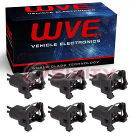 Sx-vgv2 Wve 6 Pc Wells Fuel Injector Connectors For 1992-2000 Chrysler Imperial New Ld