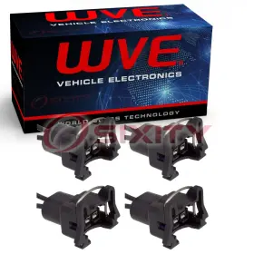 Sx-x37n Wve 4 Pc Wells Fuel Injector Connectors For 1990-2000 Chevrolet Beretta Cavalier Rn