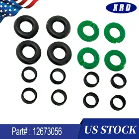 12673056 Xrd New 16pc Fuel Injector O-ring For Chevrolet Cruze Equinox Malibu Dohc