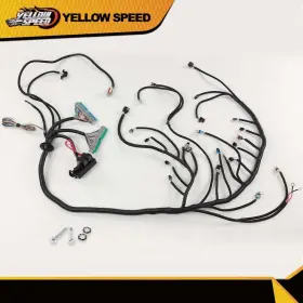 Yew35960 Yellowspeed Fit For 2003-2007 Ls Vortec Standalone Wiring Harness Drive By Wire W / 4l60e Us