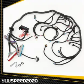 V-02pha0002abk Ylwspeed20 Wiring Harness T56 Non-electric Tran 4.8 5.3 6.0 1997-06 Fit For Ls1 Standalone