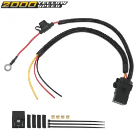 Ylw487770 Ylwspeed2000 Fit For 2011-2013 Jeep Dodge Chrysler Ram 1500 Fuel Pump Relay Wiring Kit