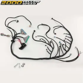 Ylw957721 Ylwspeed2000 Fit For Ls Vortec 2003-2007 Standalone Wiring Harness Drive By Wire W / 4l60e