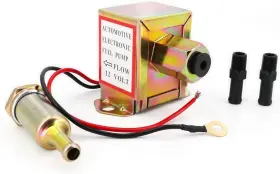 40106 Yoneda Electric Fuel Pump 12v 4.5-7psi Universal Standard Self Priming Heavy Duty