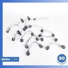 14-16 Audi D4 A8 3.0L Tdi Diesel High Pressure Fuel Feed Hose Line Set Oem Used. Price: $166.00.