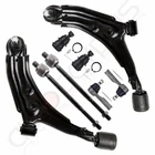 8PCS Suspension Front Lower Control Arm Tie Rod Ends For 1991-1994 Nissan Sentra New. Price: $75.61.