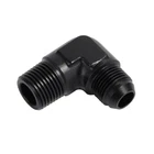 Lokocar AN8 8AN To 3/8" Npt Male 90 Degree Fitting Adapter Aluminum Black New. Price: $10.99.