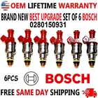 New Bosch Best Upgrade Units Fuel Injectors Ford Ranger 4.0L V6 1993-1996. Price: $219.96.