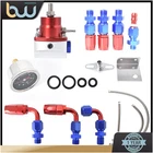 Fuel Pressure Regulator Kit 100PSI Guage AN6 Fitting Universal Adjustable Red New. Price: $33.00.