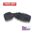 Earls AT804606ERL, One #6 45 Deg Ano-tuff Hose End Aluminum Black Performance Pa New. Price: $85.35.