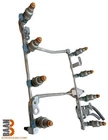 Oem Fuel Rail W/ Injectors 95-98 Ford Lincoln Mercury 4.6L V8 F55E-9F792-DB Used. Price: $128.42.