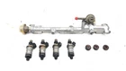 86-91 Acura Integra Complete Fuel Rail With Injectors Set Loaded D16A1 Black Top Used. Price: $219.91.