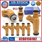 8PCS Upgraded Fuel Injectors For 03-06 Porsche Cayenne 4.5L V8 Turbo 0280156102 New. Price: $38.56.