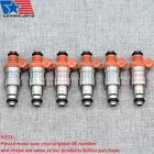 New 6PCS Fuel Injectors For Wrangler Cherokee Yj 1987-1998 I6 4.0L 33007127 Usa. Price: $72.99.
