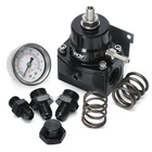 Pqy Black Adjustable Fuel Pressure Regulator Kit Oil 3-70 Psi Gauge 6AN New. Price: $28.80.