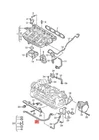 Genuine Audi Vw Seat Skoda A1 A3 RS3 Sportb. Lim. Fuel Line 06Q133723T New. Price: $71.66.
