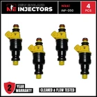 4X Oem Nikki INP-050 Fuel Injectors For 1988-1990 Dodge Colt 1.5L I4 812-12104 Remanufactured. Price: $160.00.