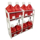Hepfner HRP6359-8-WHT Jug Rack Two Level Place White New. Price: $462.22.