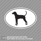Treeing Walker Coonhound Euro Oval Sticker Decal Vinyl Dog New. Price: $21.96.