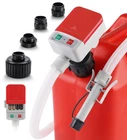 Skyjdm Fuel Transfer Pump With Auto-stop Sensor And 4 Tank Adapter, Red New. Price: $61.55.