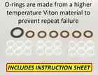 High-pressure Oil Rail Seal Kit DT466E DT570 Maxxforce DT/9/10 New. Price: $38.45.