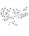 Genuine Mopar Adapter 5103608AA New. Price: $8.77.