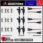 Set Of Siemens Injectors 1439800 2001 2006 Bmw 3.0L Conn Clips Remanufactured. Price: $218.50.