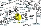 Genuine Toyota Head Sub-assy Distributive Pump 2L 22140-54730 Oem 2214054730 New. Price: $259.60.