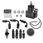 Adjustable Fuel Pressure Regulator Kit 100PSI Guage AN6 Fitting Universal New. Price: $38.40.