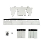 Hooke Road Fuel Rail & Injector Cover Kit Fit Jeep Wrangler 4.0L Engine 97-04 New. Price: $24.99.