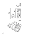 Genuine Mopar Fuel Pressure Sensor 68314989AA New. Price: $150.68.