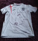 Signed England Football Shirt Circa 2004-2007 , 18 Signatures + Good Condition. Price: $263.87.