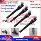 4PCS Diesel Fuel Injector 0445110126 33800-27900 Fit For Hyundai Kia Cummins New. Price: $248.77.