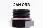 Radium Fittings 2AN Orb Plug 14-0427 New. Price: $9.45.