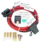 Electric Fuel Pump Relay Kit Wiring Harness Bypass 40 Amp Waterproo... New. Price: $51.49.